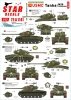 Star Decals 72-A1141 Korean War 1950-53 # 2. USMC Tanks. Pershing. 1/72